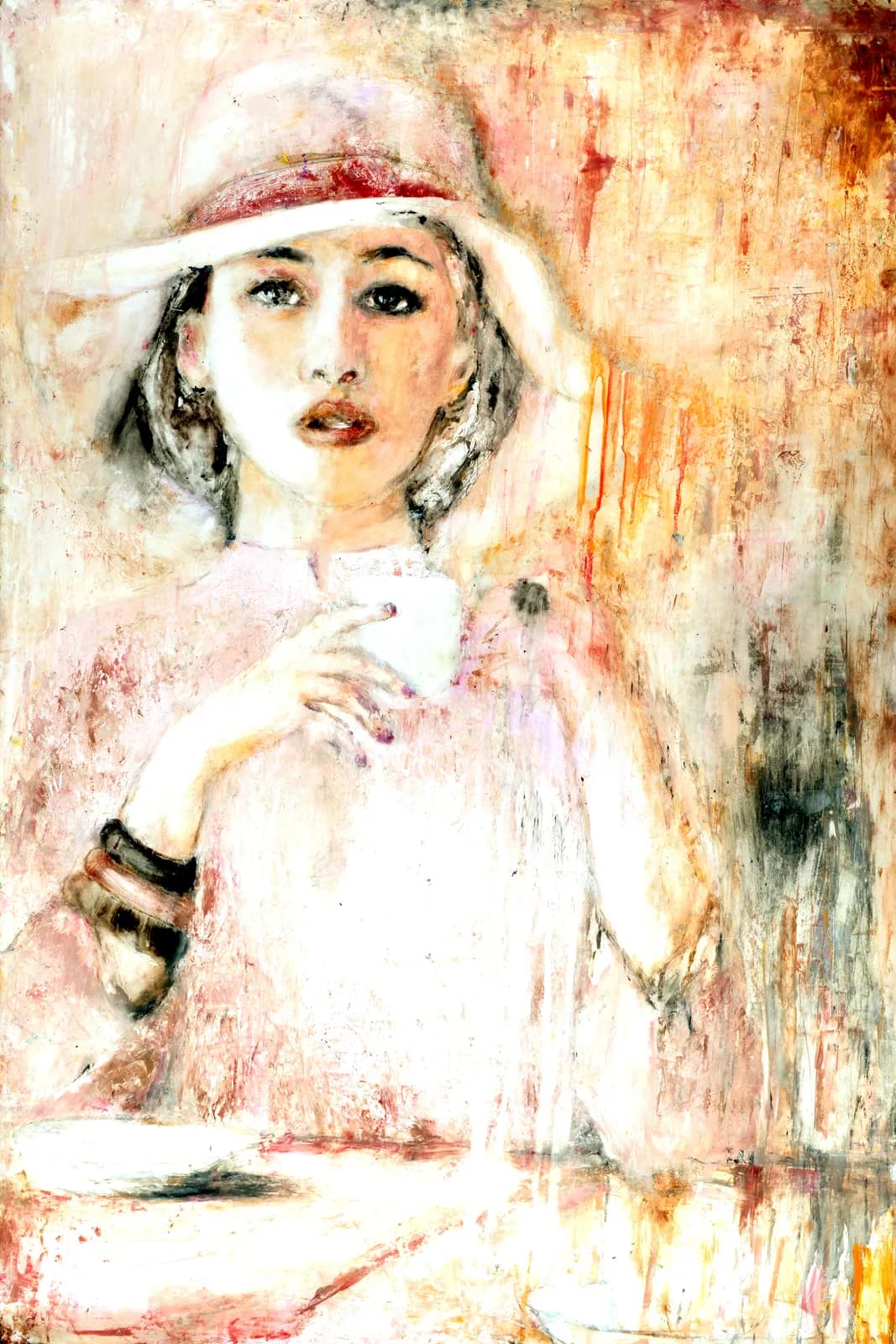 Le thé rose